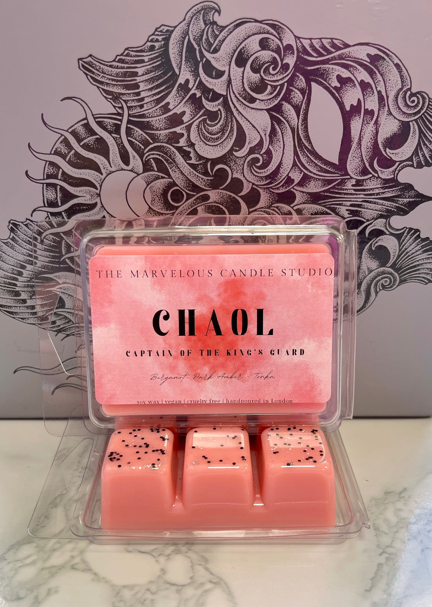 Throne of Glass Licensed Wax Melt Clamshells | Sarah J Maas TOG Merch