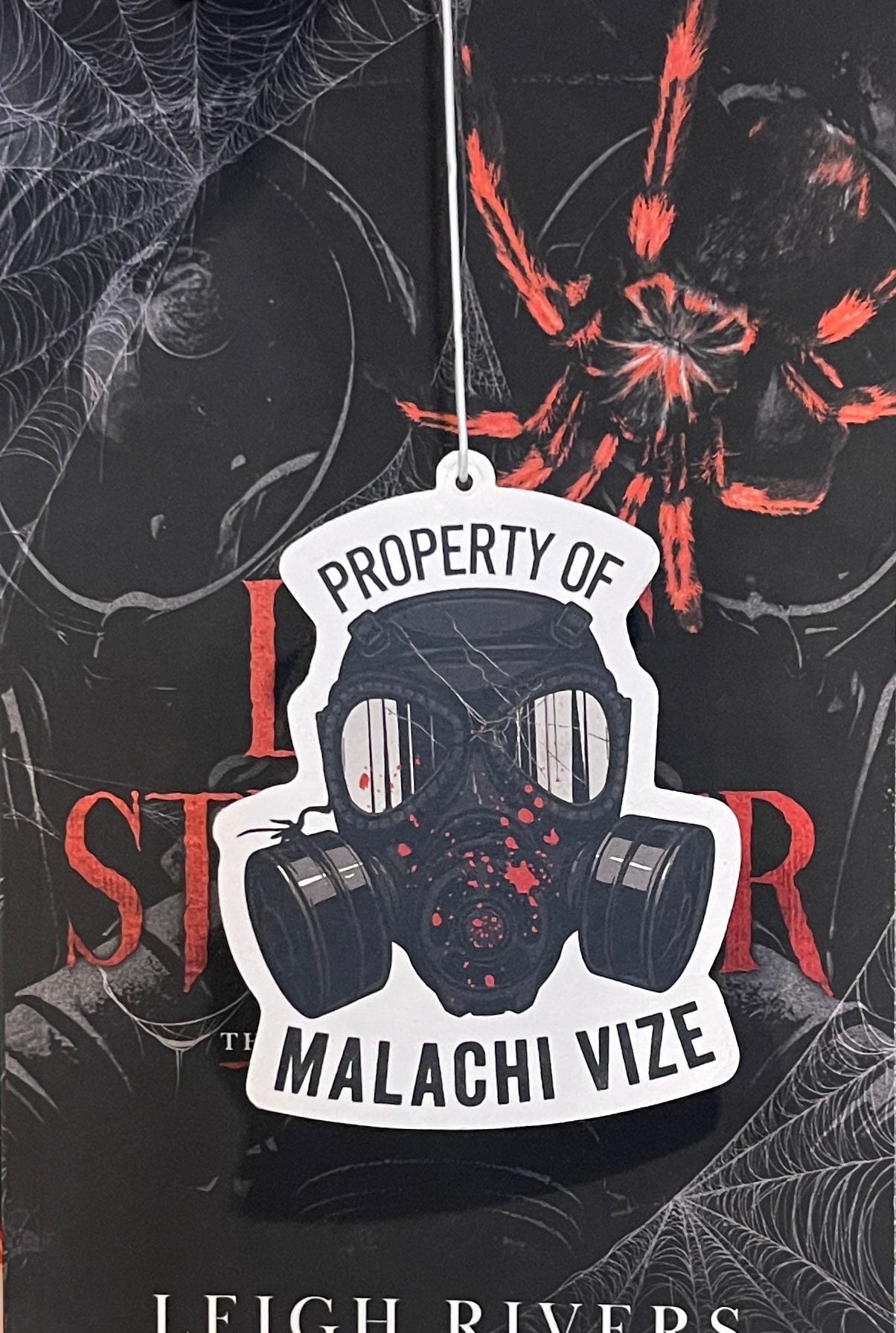 Malachi Vize Air Freshener | Little Stranger Dark Romance Gift