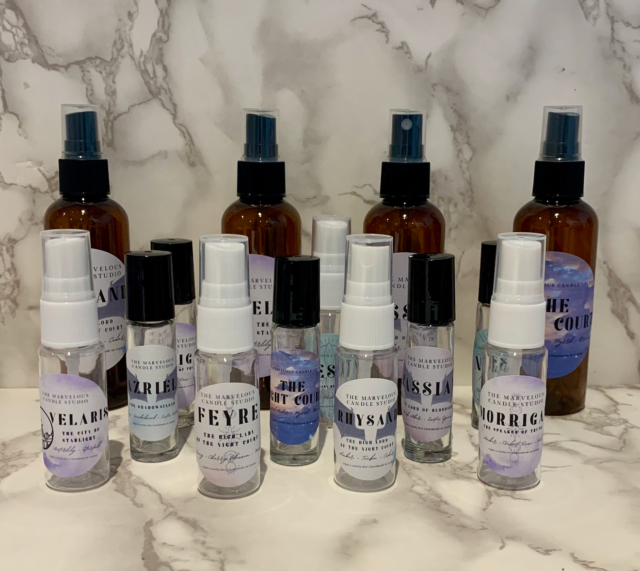 Velaris Roll-On Perfume And Room Sprays | Officially Licensed by Sarah J Maas | ACOTAR Merch