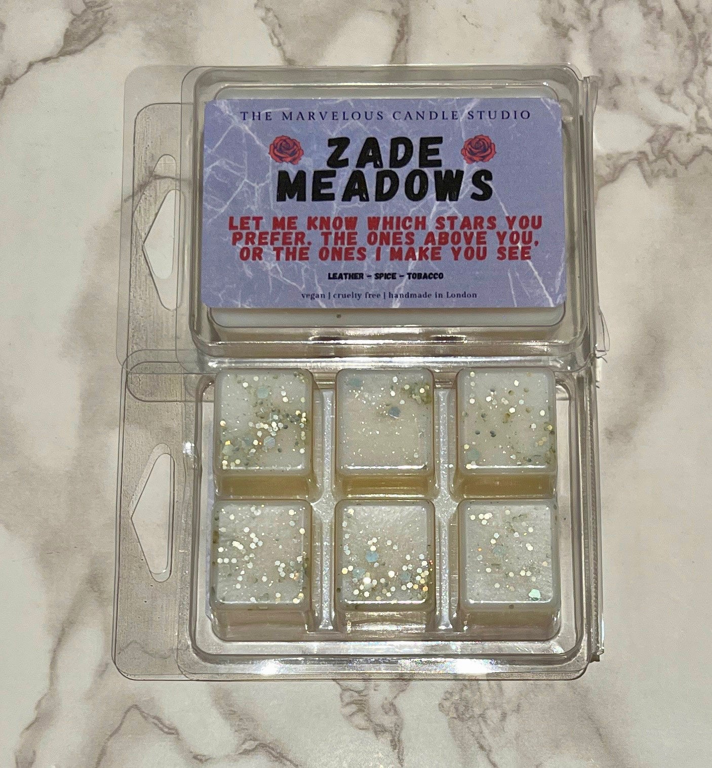 Zade Meadows Candle Officially Licensed by H. D. Carlton