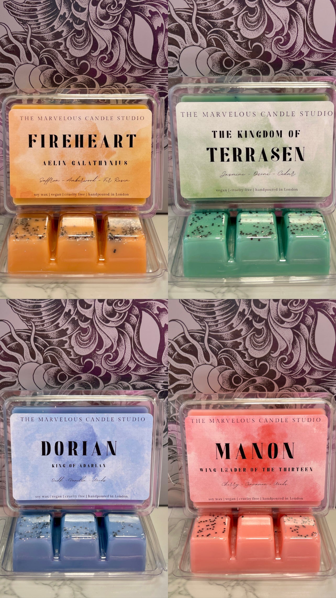 ACOTAR Wachs schmilzt