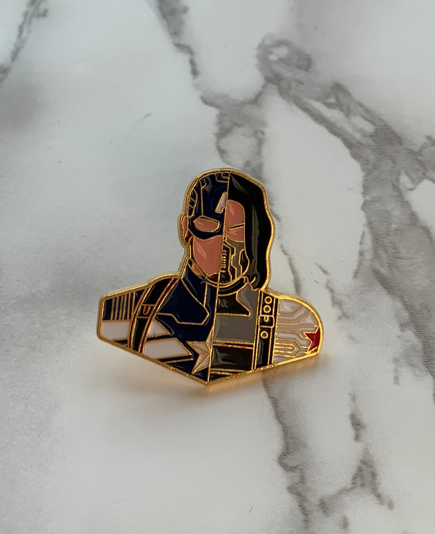 Steve Bucky Pin | Captain America and Winter Soldier