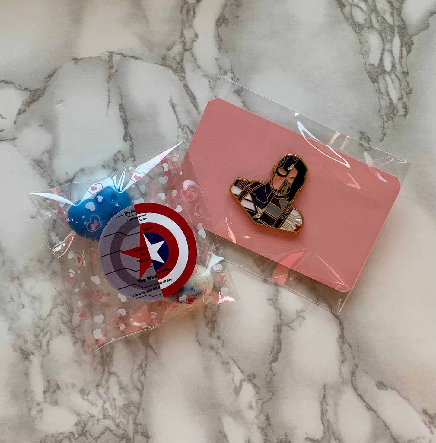 Steve Bucky Pin | Captain America and Winter Soldier