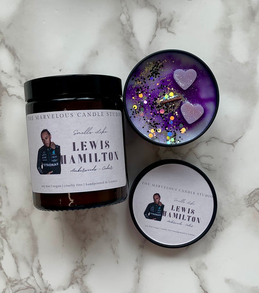 Lewis Hamilton Candle