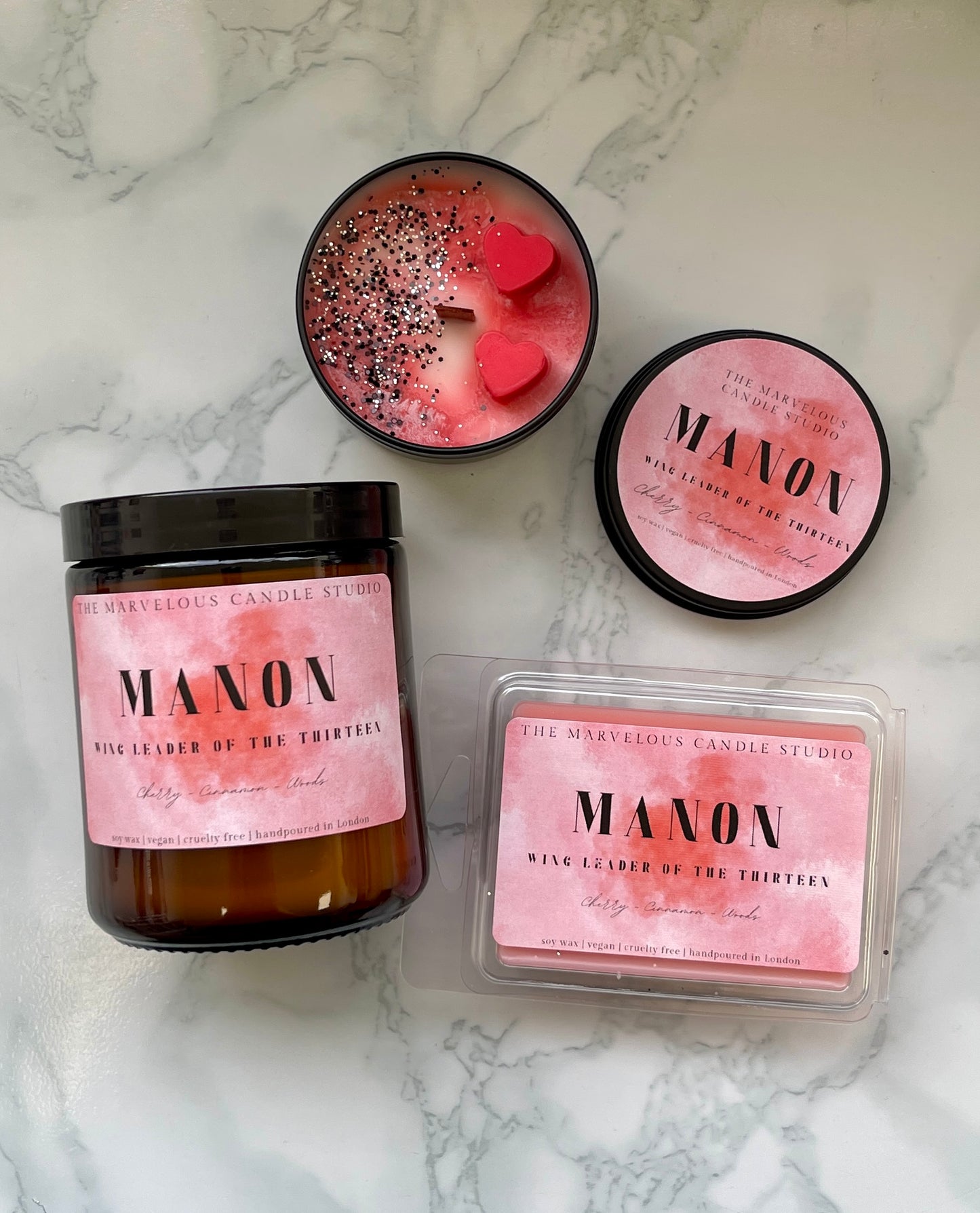 Manon Candle Throne of Glass | Officially Licensed by Sarah J Maas