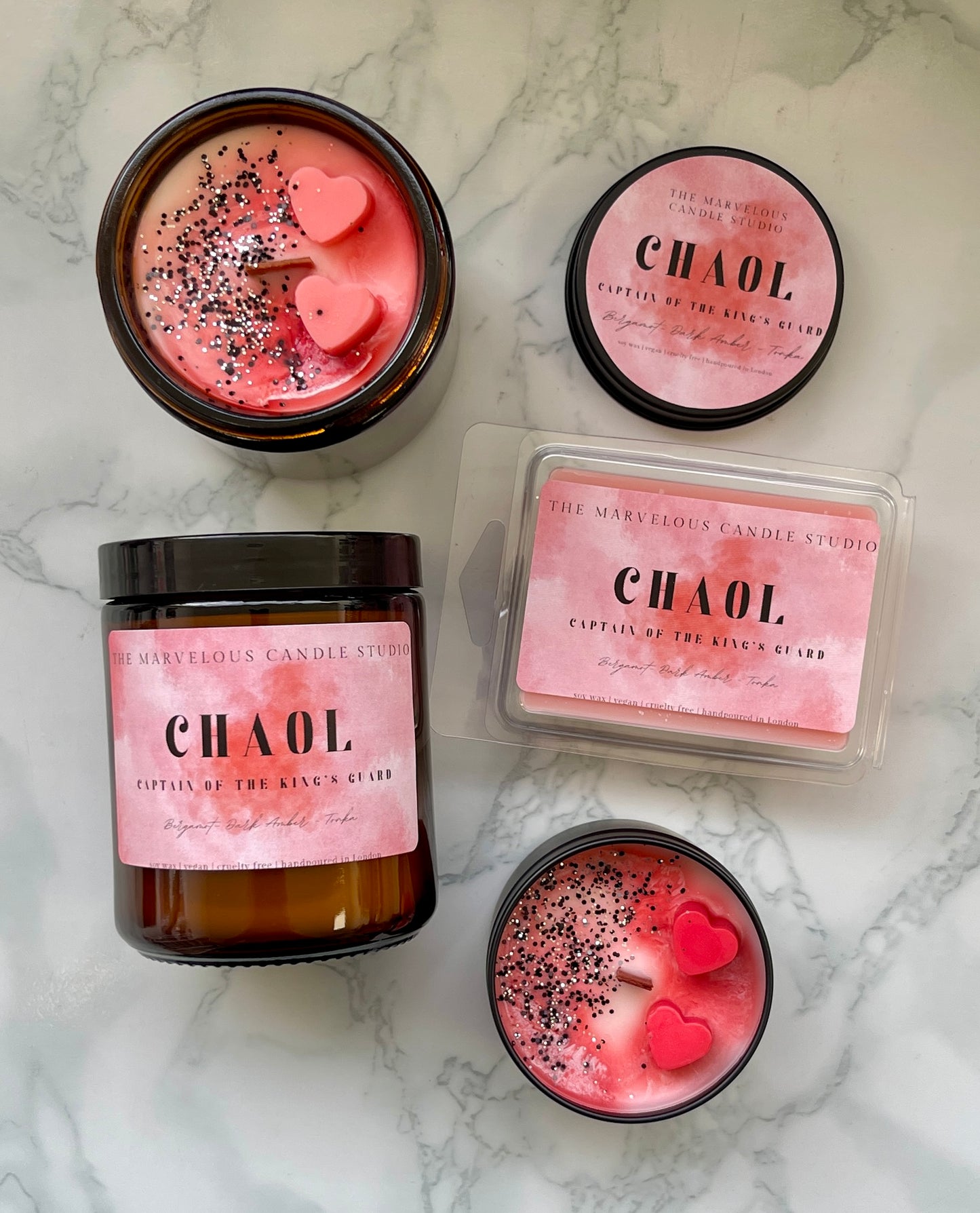 Chaol Candle Throne of Glass | Officially Licensed by Sarah J Maas