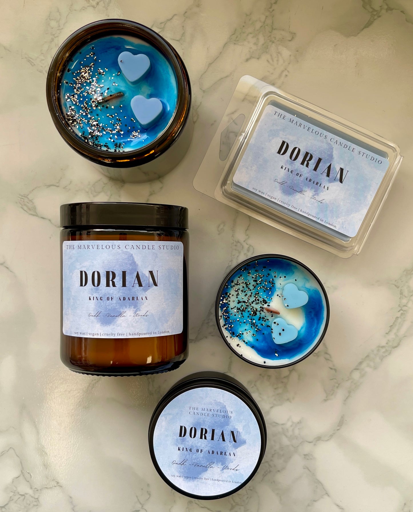 Dorian Candle Throne of Glass | Officially Licensed by Sarah J Maas