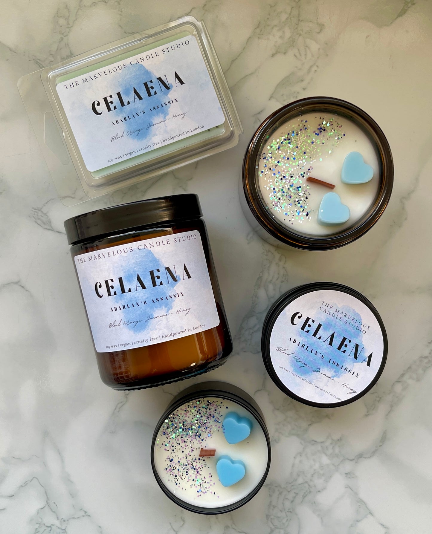 Celaena Candle Throne of Glass | Officially Licensed by Sarah J Maas