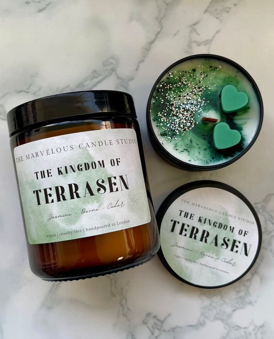 Terrasen Candle Throne of Glass | Officially Licensed by Sarah J Maas