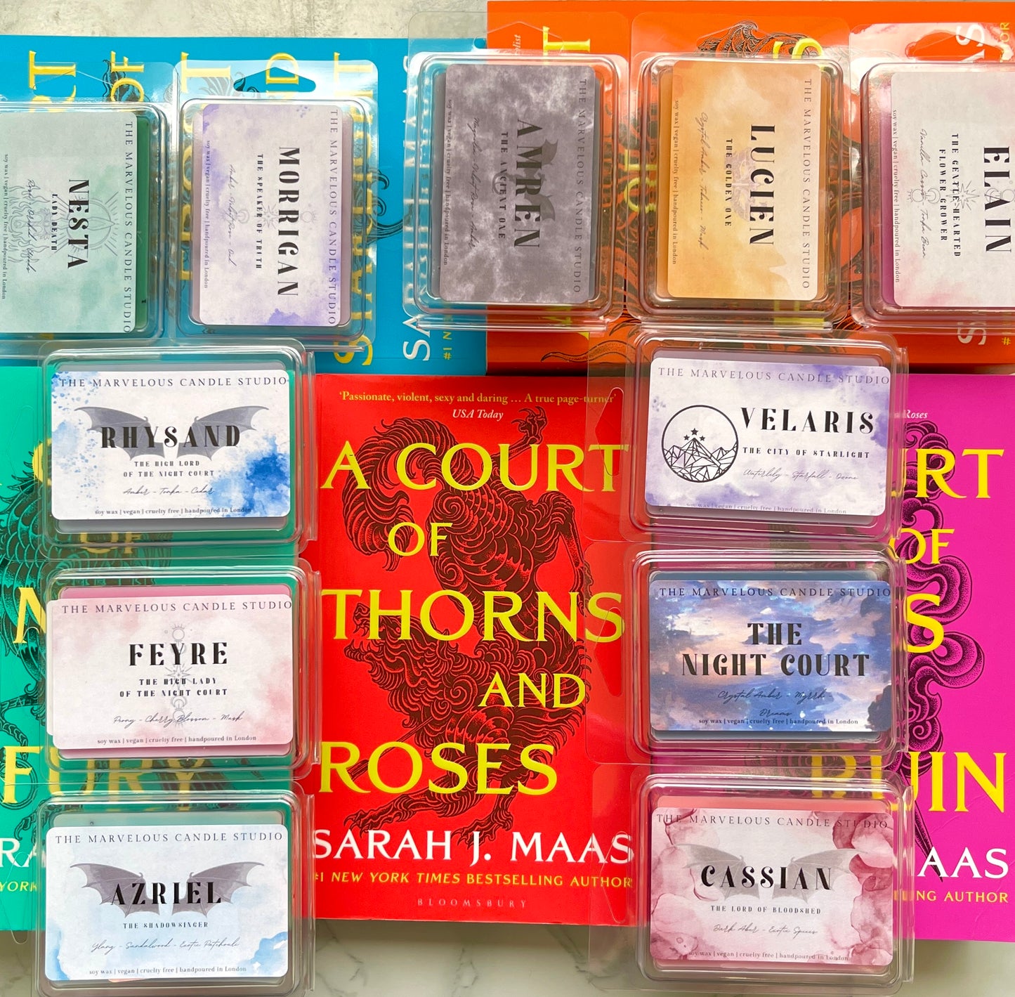 ACOTAR Wachs schmilzt