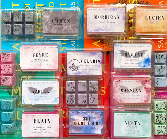 ACOTAR Licensed Wax Melt Clamshells | Sarah J Maas A Court Of Thorns And Roses