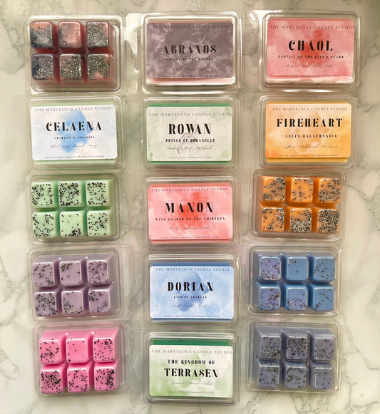 Throne of Glass Licensed Wax Melt Clamshells | Sarah J Maas TOG Merch