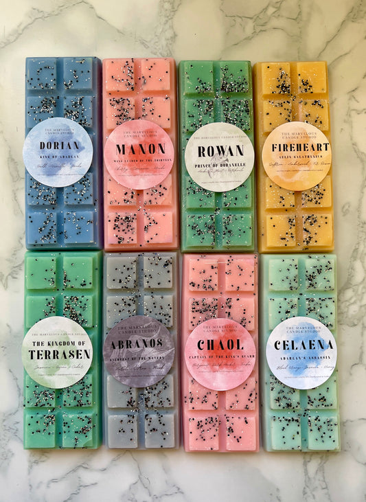 Throne of Glass Licensed Wax Melt Snap Bars | Sarah J Maas TOG Merch