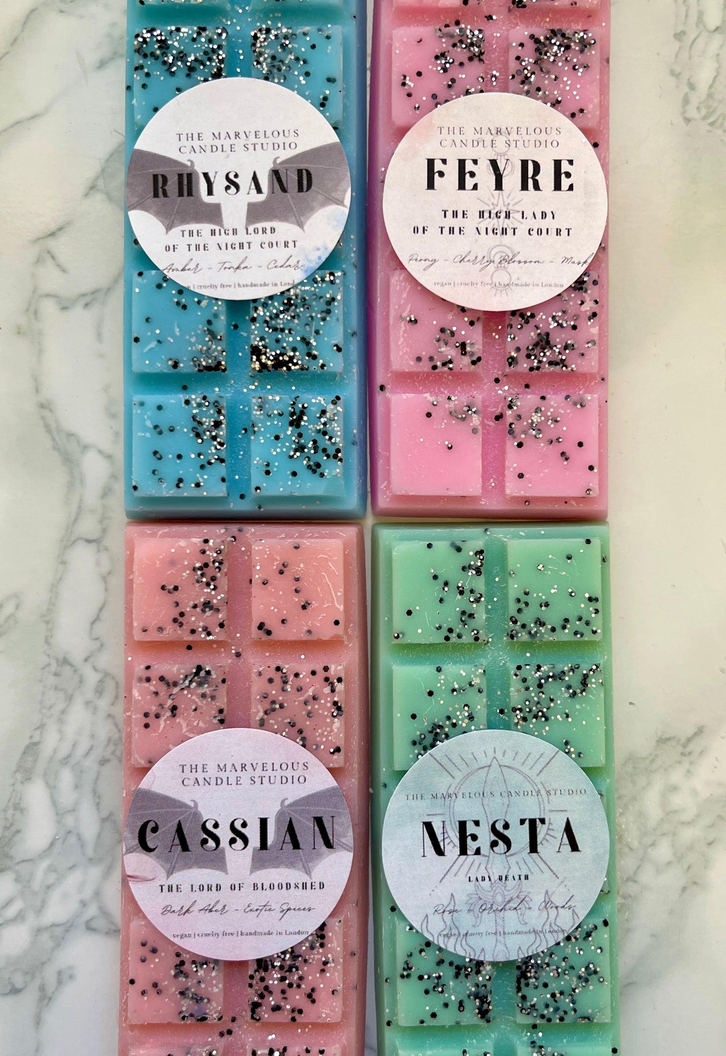 ACOTAR Licensed Wax Melt Snap Bars | Sarah J Maas A Court Of Thorns And Roses