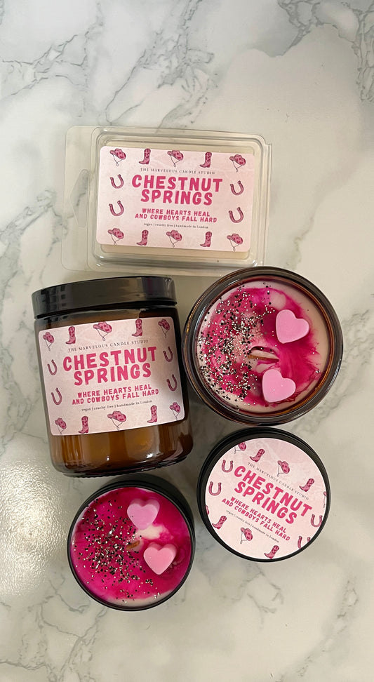 Chestnut Springs Candle | Small Town Romance