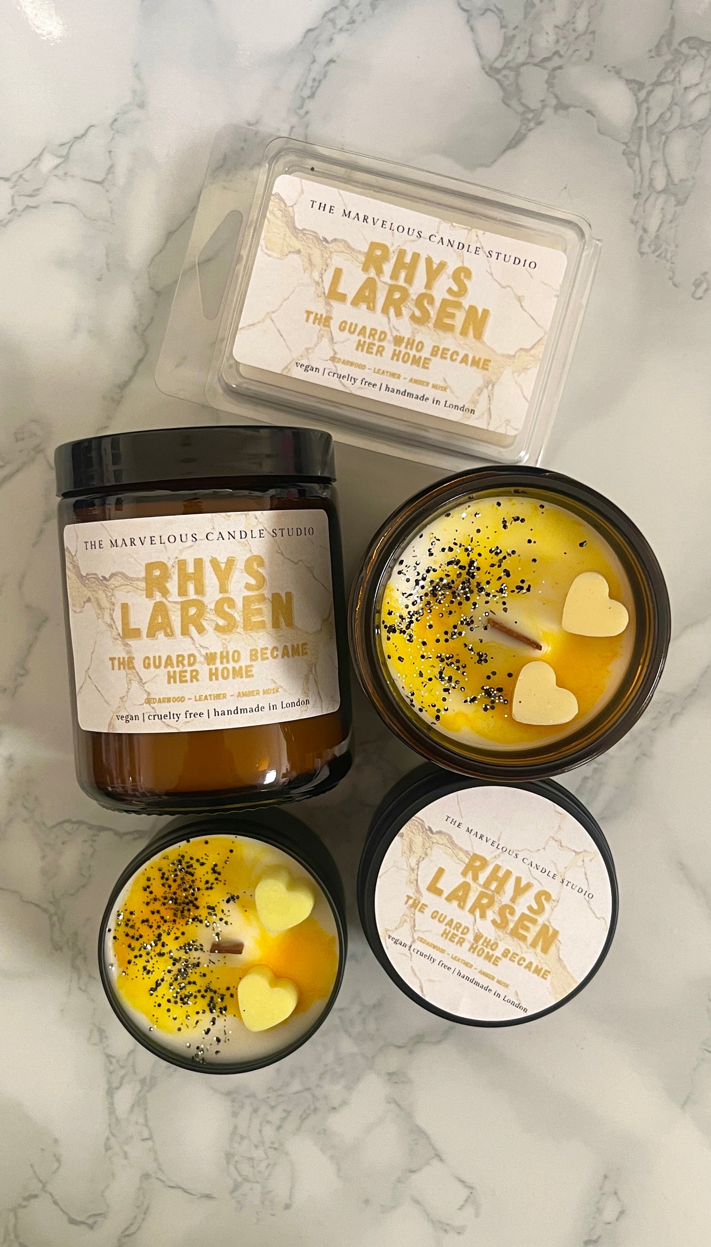 Rhys Larsen Candle |  Twisted Games