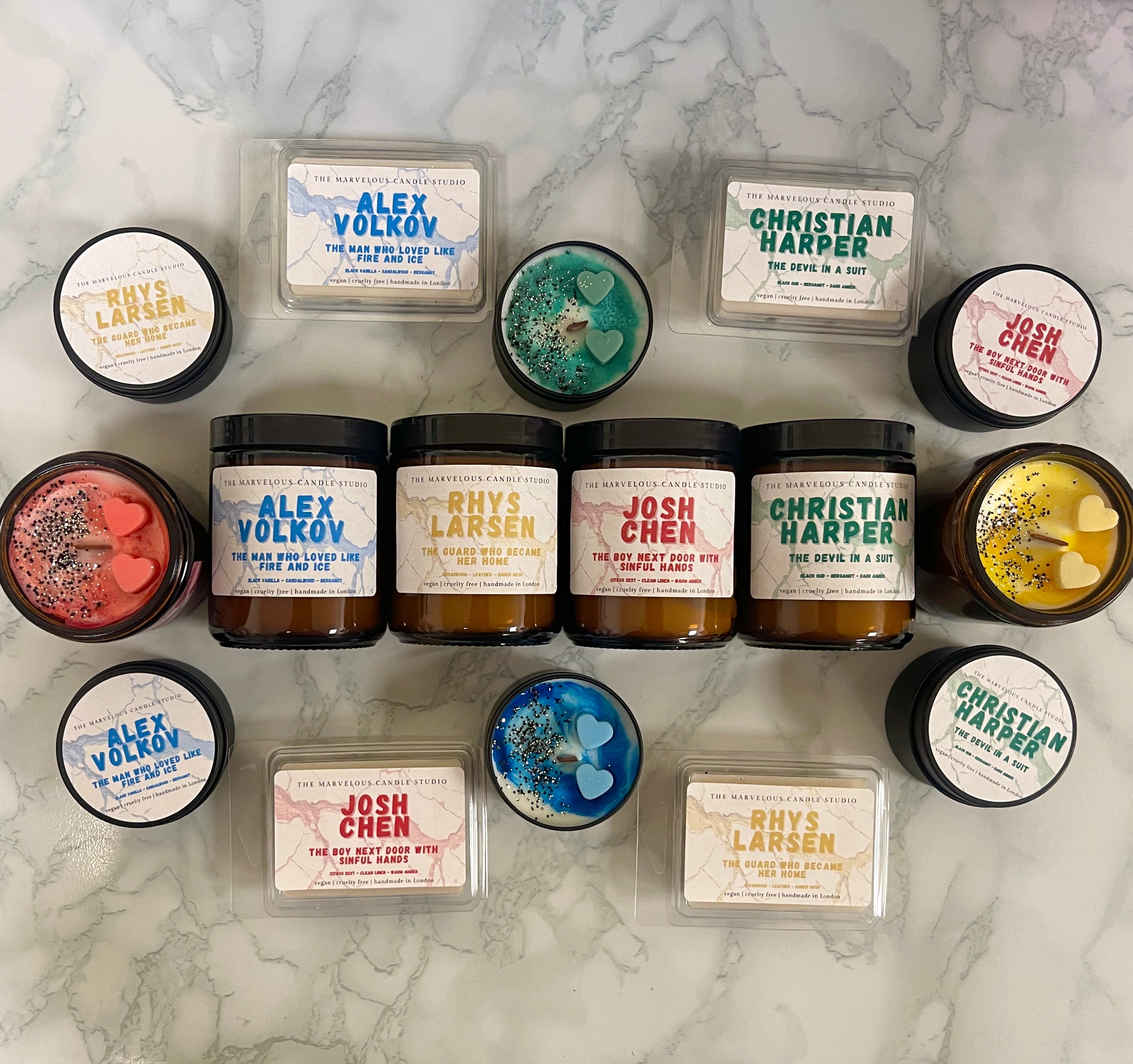 Rhys Larsen Candle | Twisted Games – The Marvelous Candle Studio