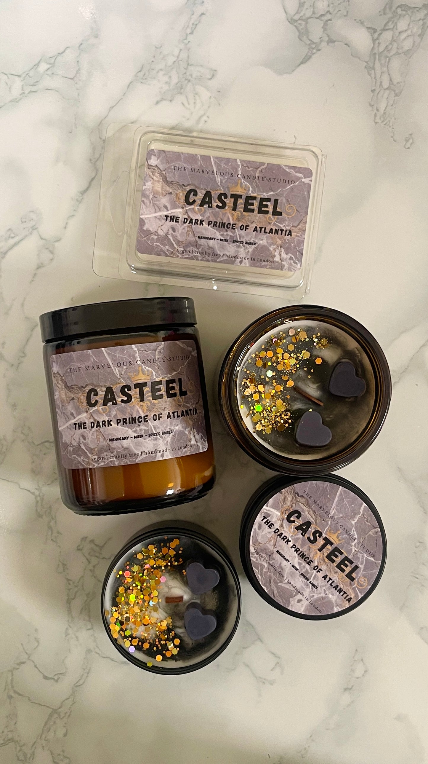 Casteel Candle | From Blood and Ash