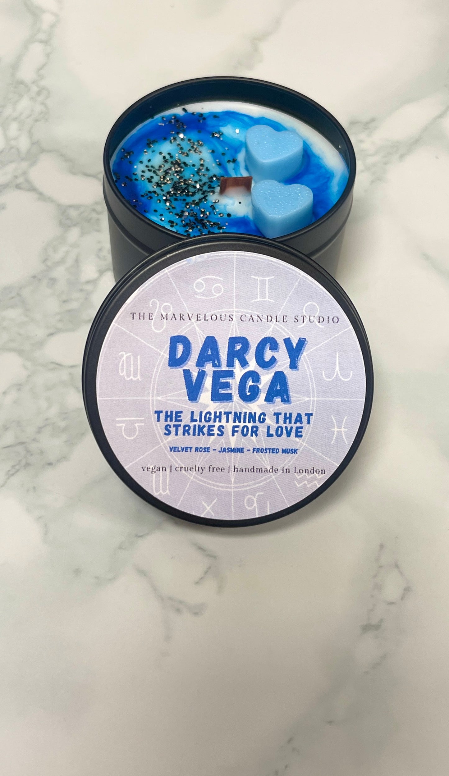 Darcy Vega Candle | Zodiac Academy