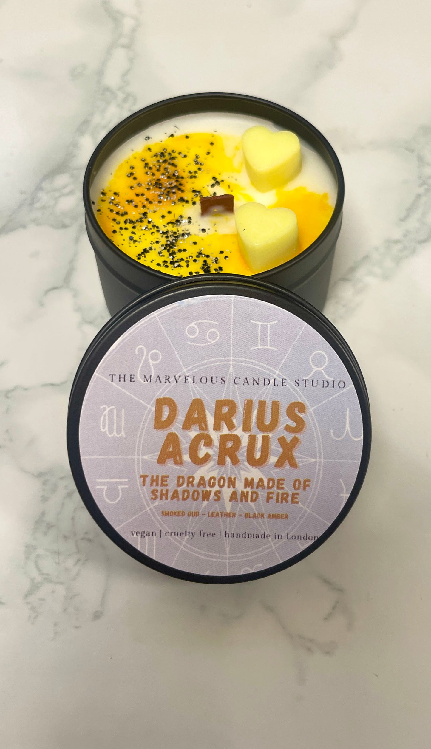 Darius Acrux Candle | Zodiac Academy