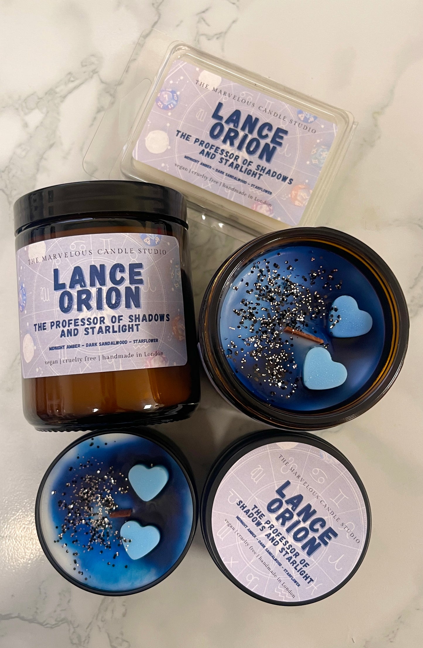 Lance Orion Candle | Zodiac Academy