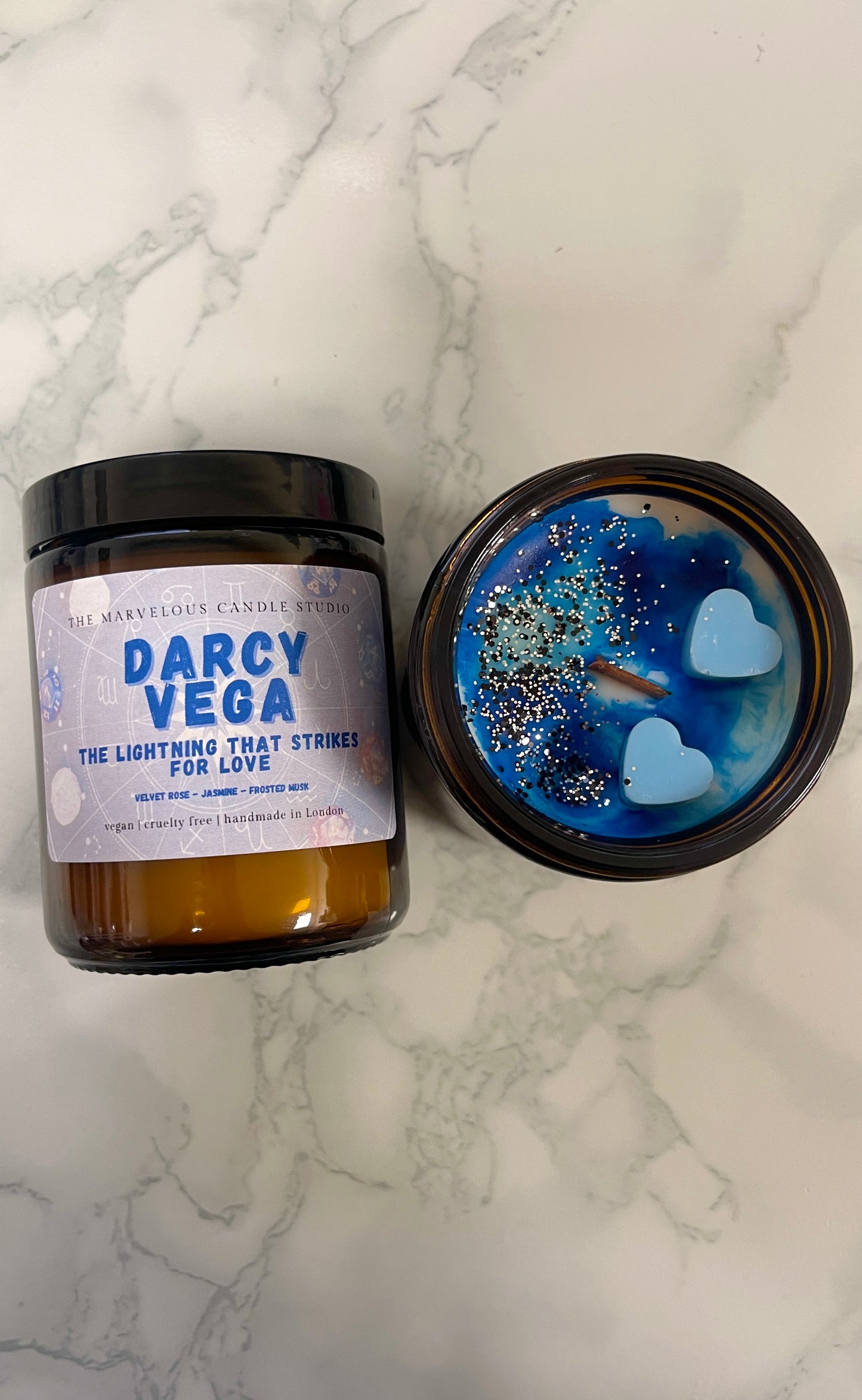 Darcy Vega Candle | Zodiac Academy