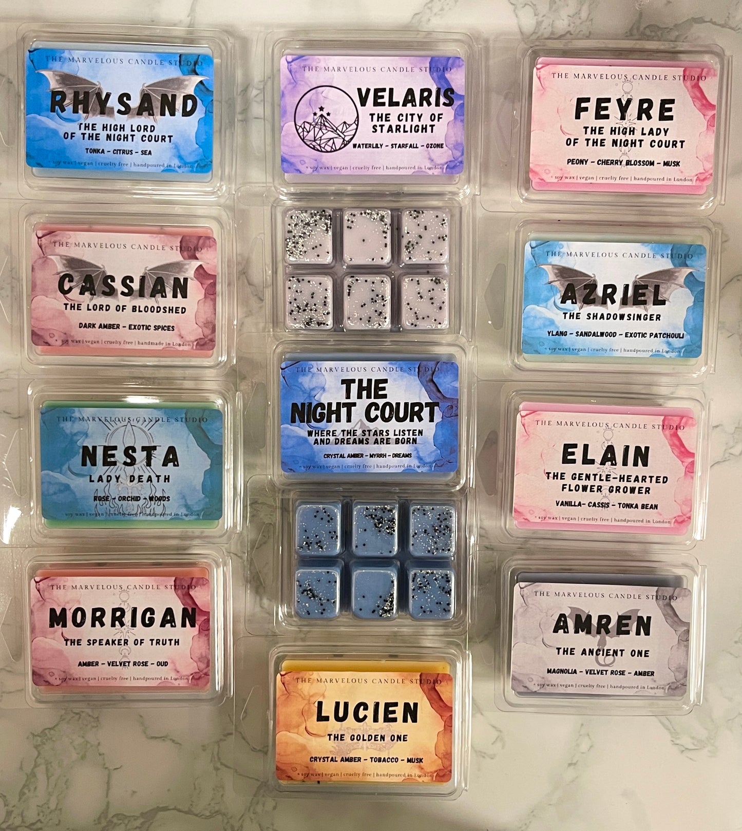 ACOTAR Wachs schmilzt