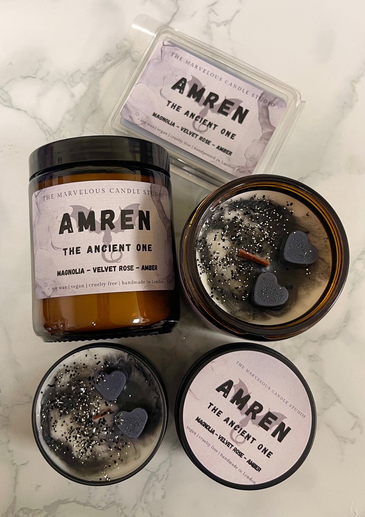 Amren Candle | Officially Licensed by Sarah J Maas | ACOTAR Merch