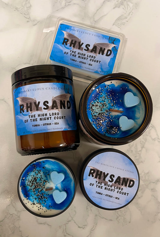 Rhysand Candle | Officially Licensed by Sarah J Maas | ACOTAR Merch