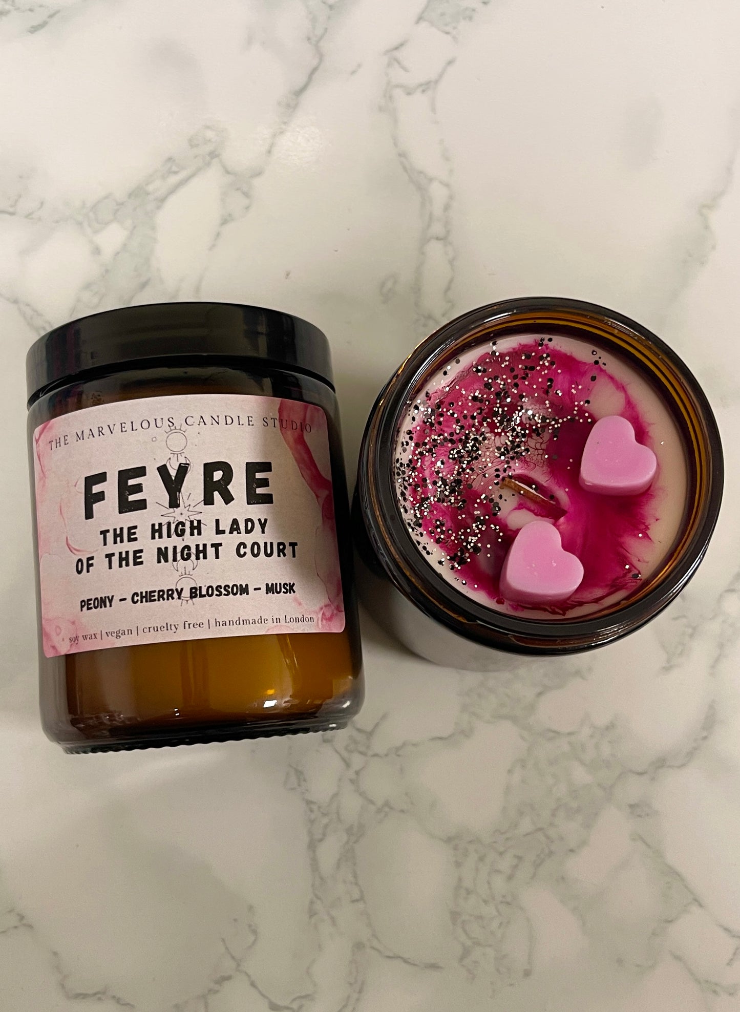 Feyre Archeron Candle | Officially Licensed by Sarah J Maas | ACOTAR Merch