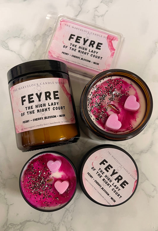 Feyre Archeron Candle | Officially Licensed by Sarah J Maas | ACOTAR Merch