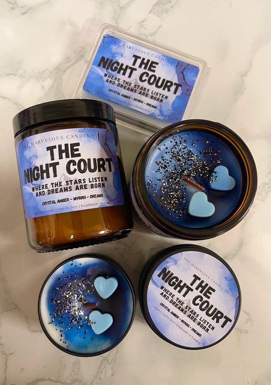 The Night Court Candle | Officially Licensed by Sarah J Maas | ACOTAR Merch