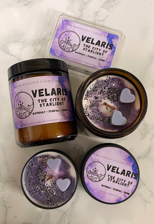 Velaris Candle | Officially Licensed by Sarah J Maas | ACOTAR Merch