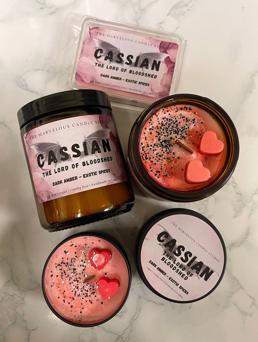 Cassian Candle | Officially Licensed by Sarah J Maas | ACOTAR Merch