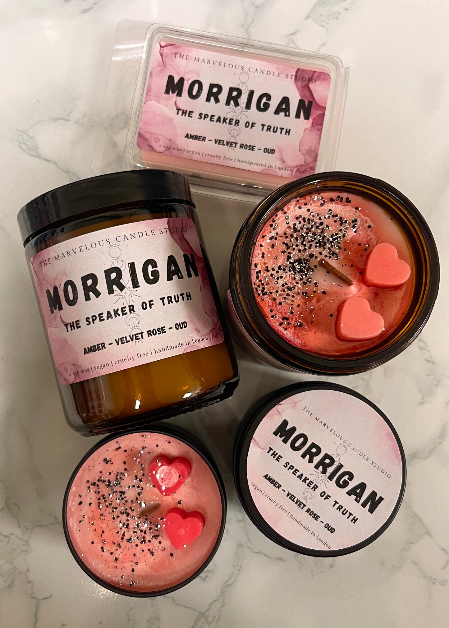 Morrigan Candle | Officially Licensed by Sarah J Maas | ACOTAR Merch