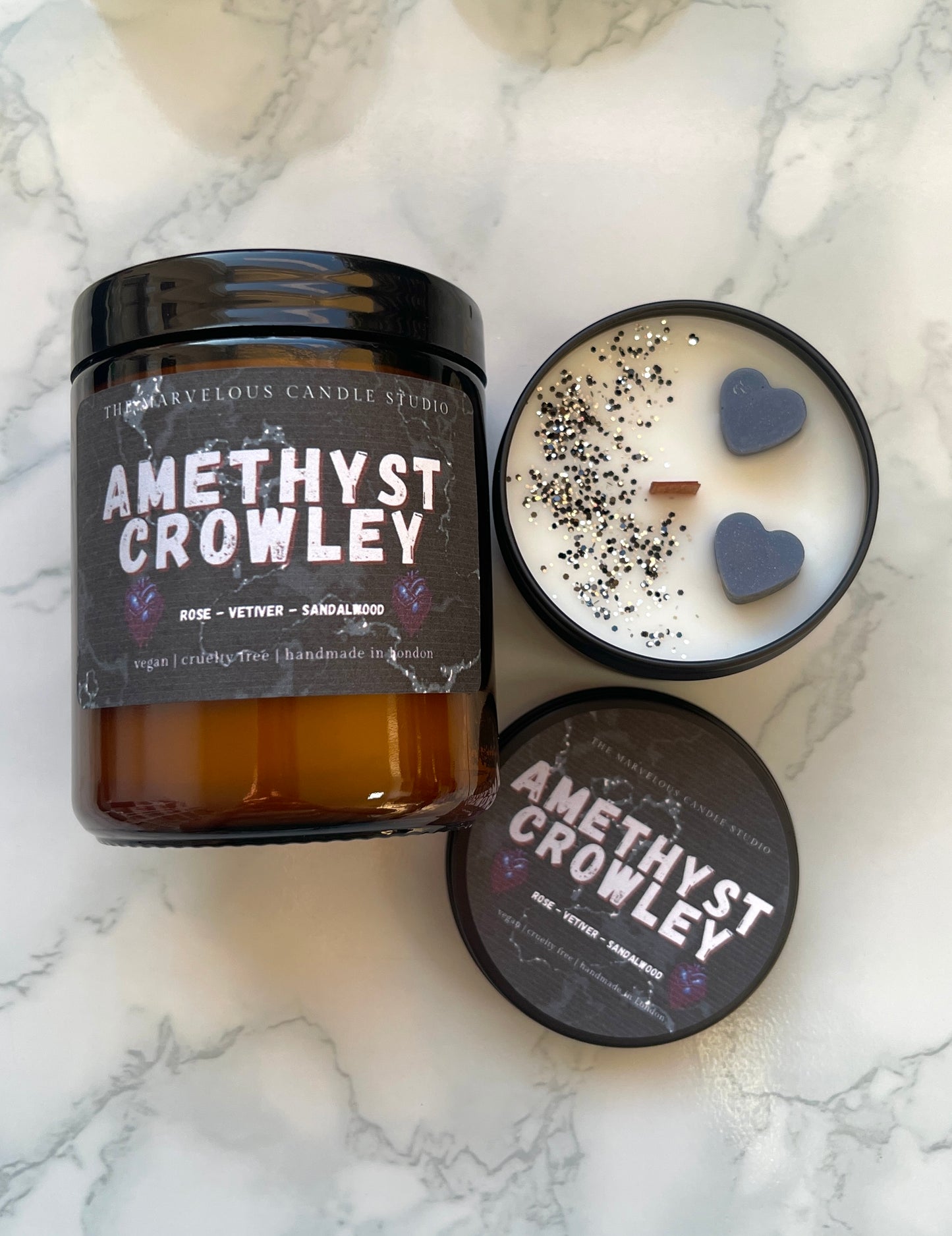 Amethyst Crowley Candle | I Will Break You Gigi Styx