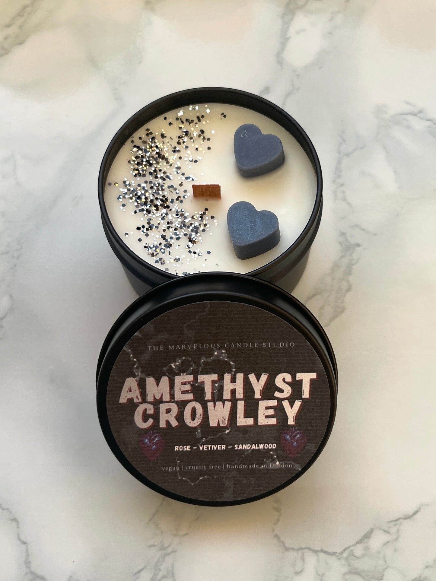 Amethyst Crowley Candle | I Will Break You Gigi Styx