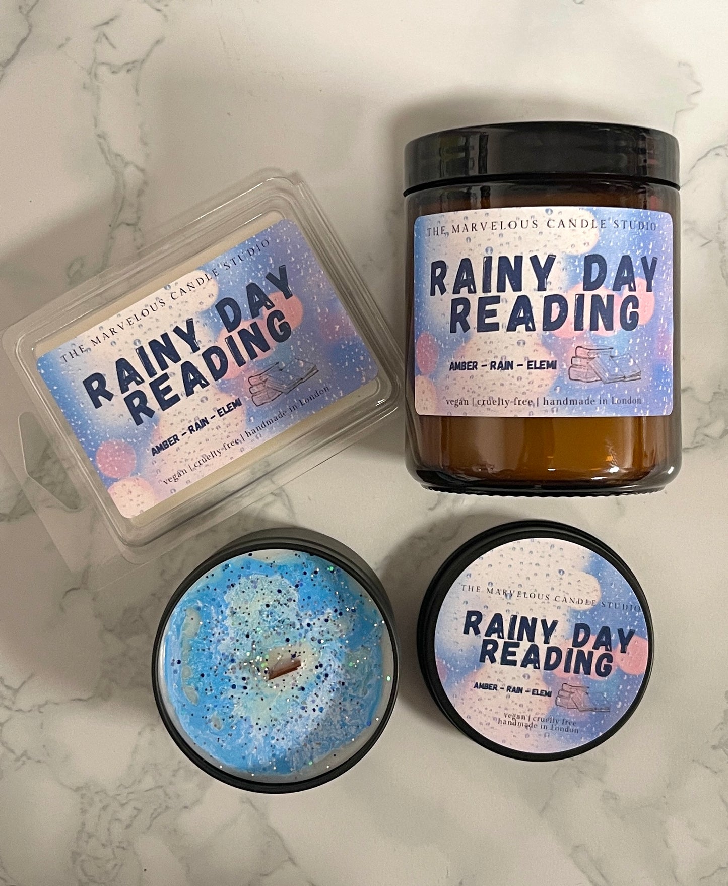Rainy Day Reading Candle
