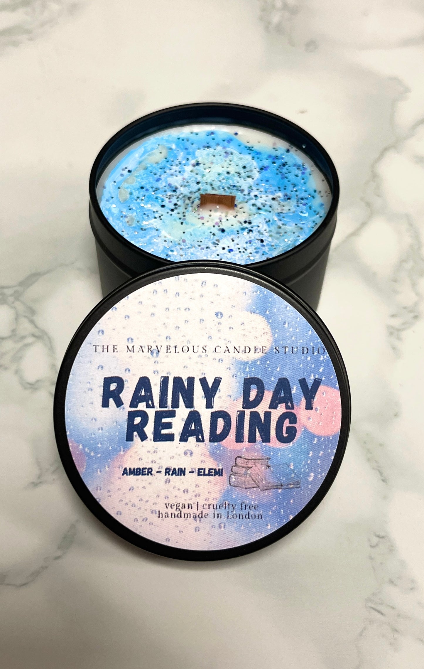 Rainy Day Reading Candle