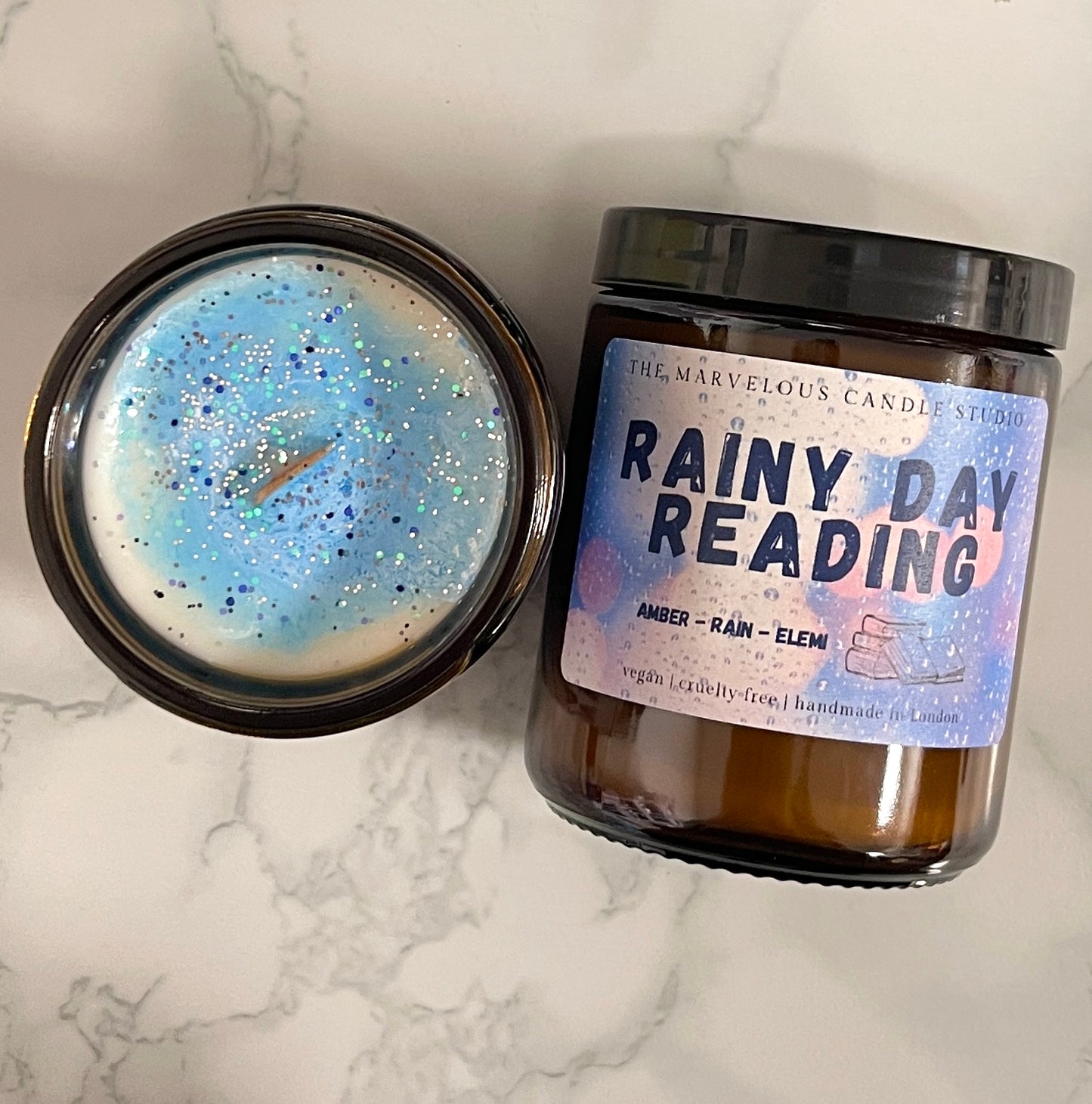 Rainy Day Reading Candle