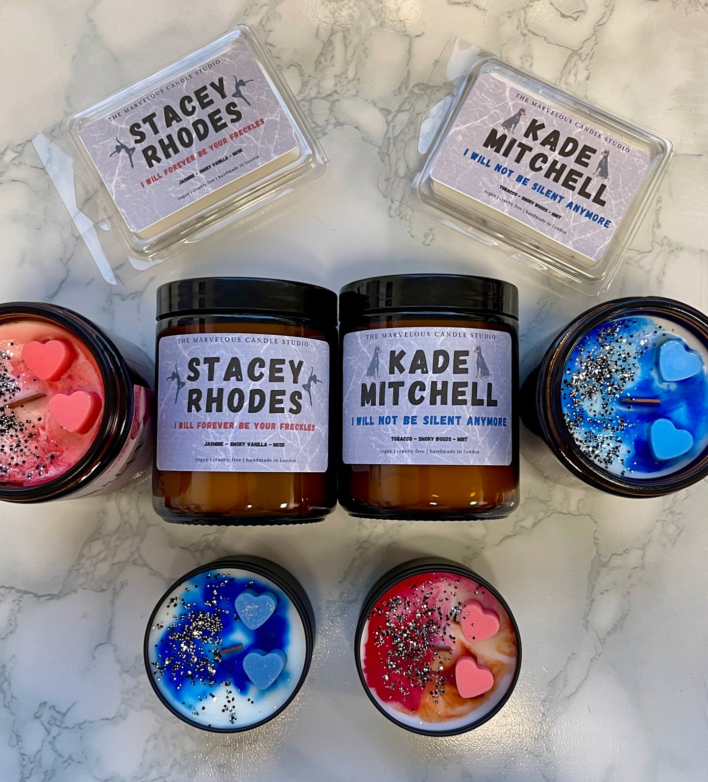 Stacey Rhodes Candle | Leigh Rivers Edge Of Darkness Trilogy