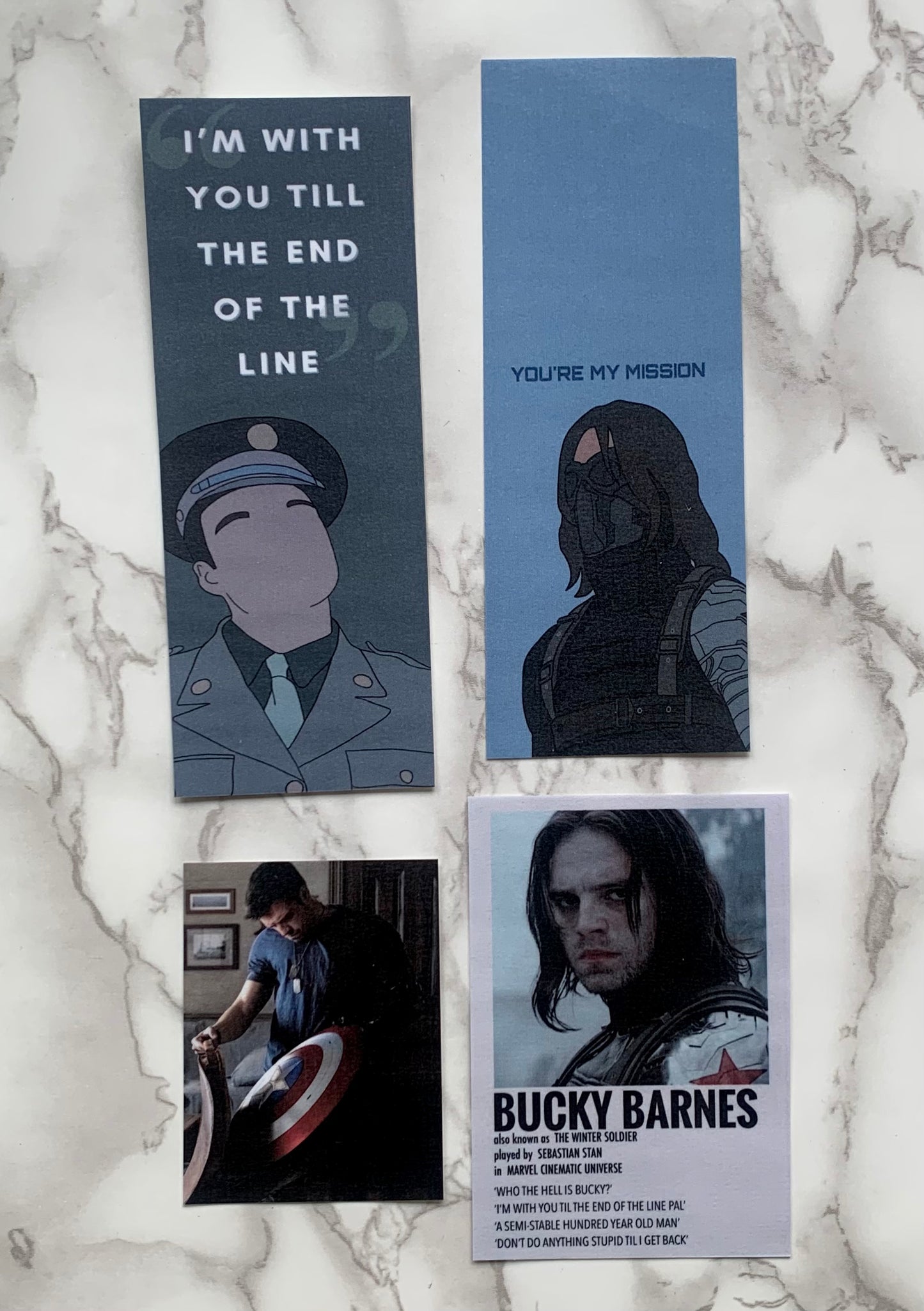 Caja de regalo de edición limitada de Bucky Barnes