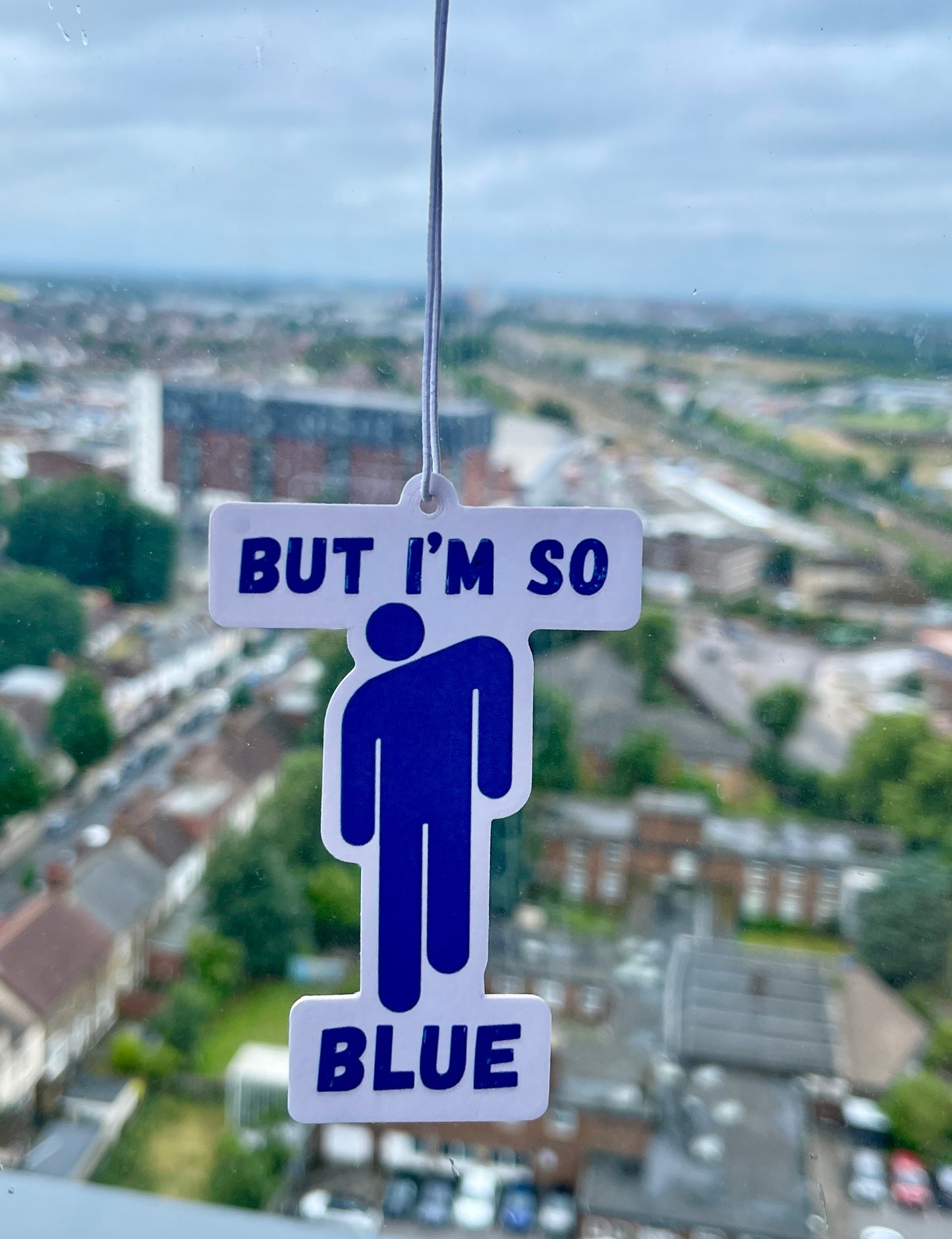 Billie Eilish Blue Air Freshener