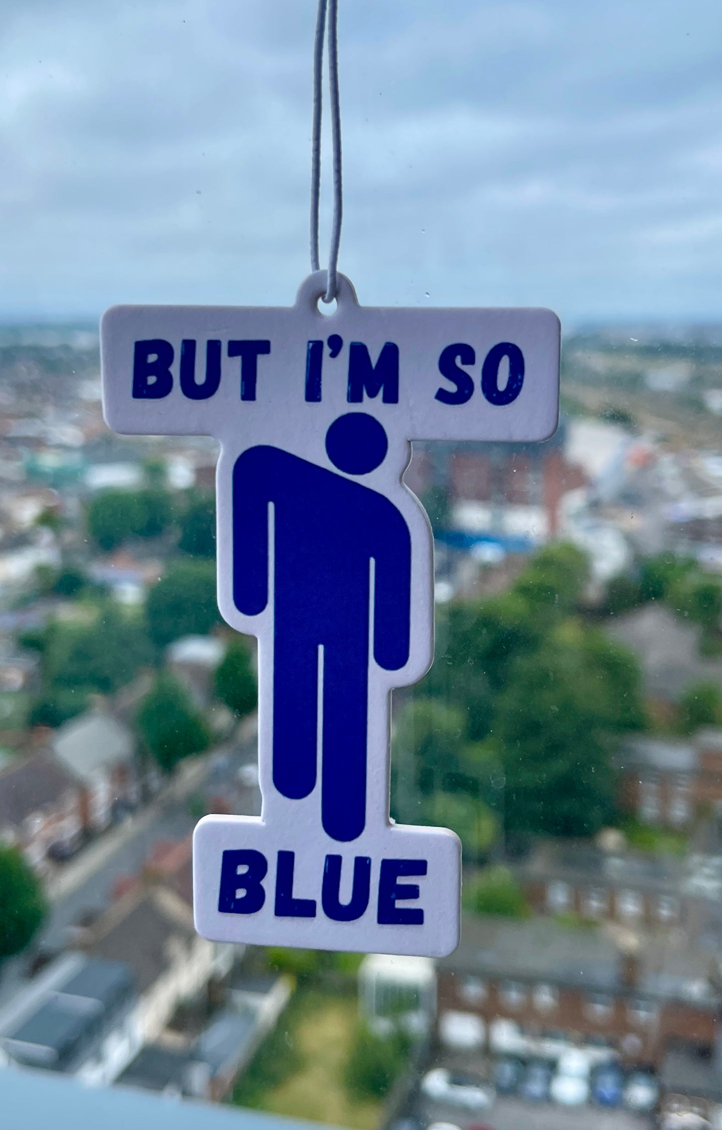 Billie Eilish Blue Air Freshener