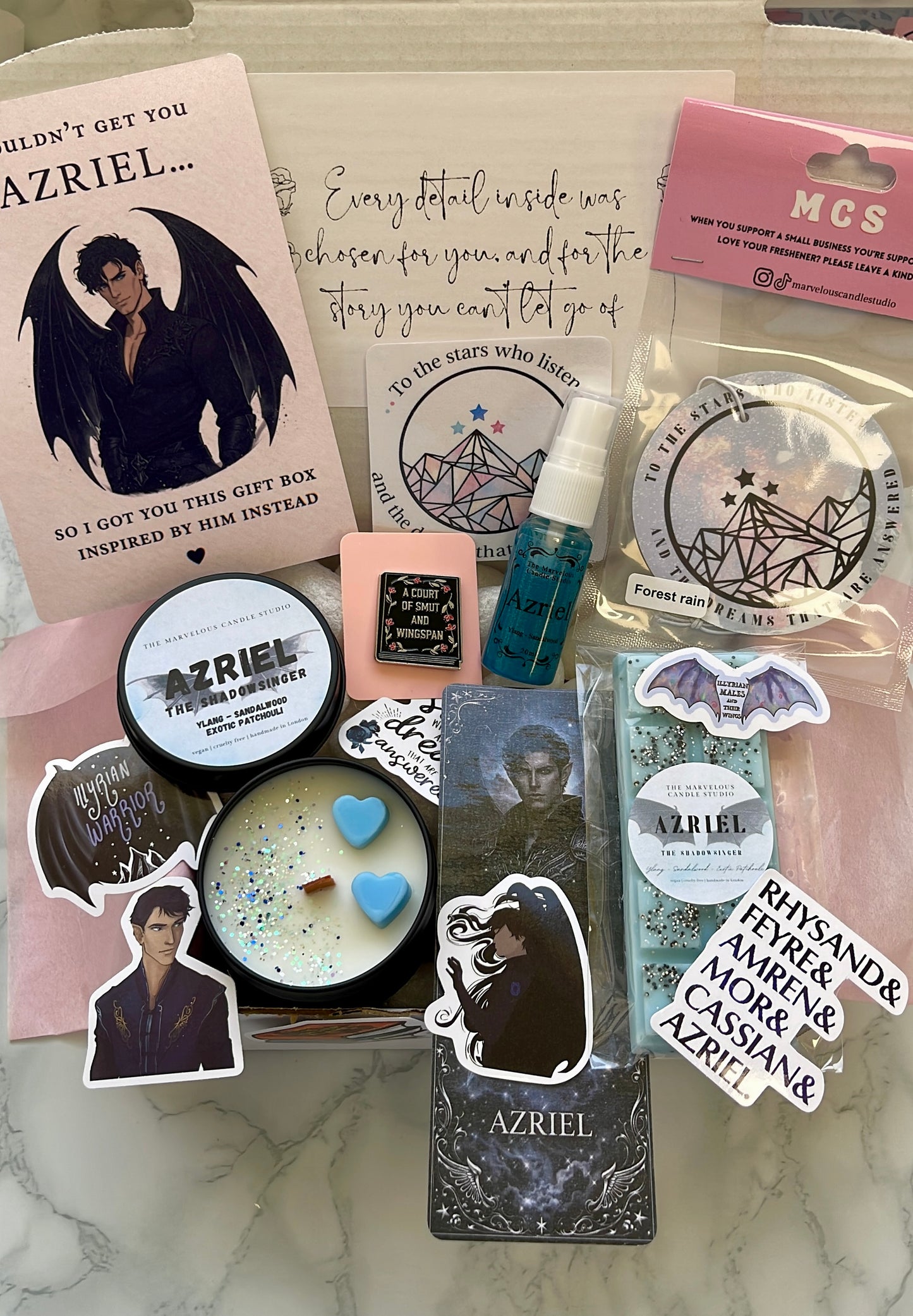 Azriel Limited Edition Book Boyfriend Gift Box