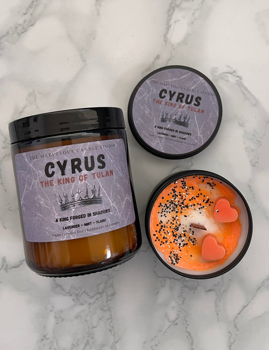 Cyrus Candle | The King of Tulan | Woven Kingdom
