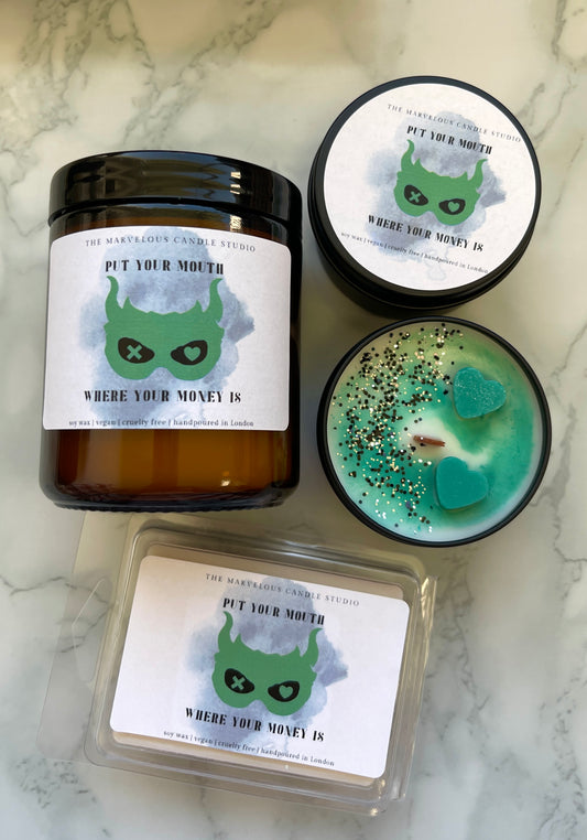 Tyler Neumann Game On Candle | Navessa Allen Merch