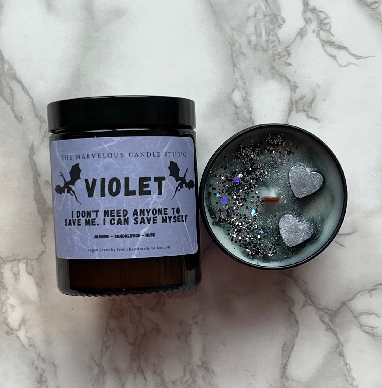 Violet Sorrengail Candle