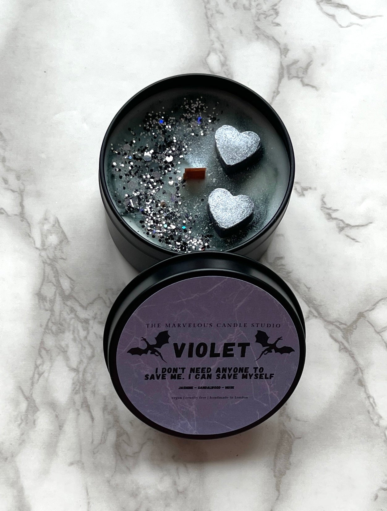 Violet Sorrengail Candle