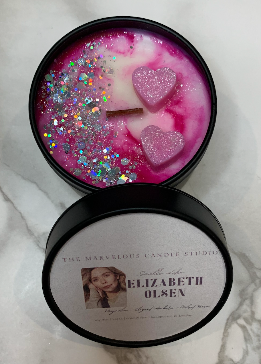 Elizabeth Olsen Candle